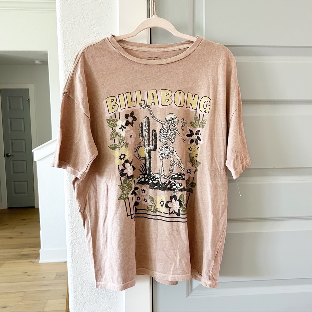 New Billabong Deep Desert Skeleton Tee - Picture 3 of 6